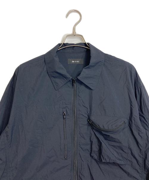 D-VEC（ディーベック）D-VEC (ディーベック) ナイロンロングスリーブシャツ　 ネイビー サイズ:2の古着・服飾アイテム