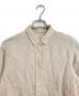 FRAMeWORK (フレームワーク) フレンチリネンレギュラーカラーシャツ ベージュ サイズ:FREE：5000円