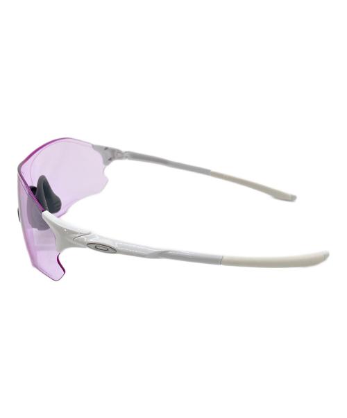 OAKLEY（オークリー）OAKLEY (オークリー) サングラス EVZero Path スポーツサングラス 軽量　アジアフィット パープル×ホワイト サイズ:実寸参照の古着・服飾アイテム