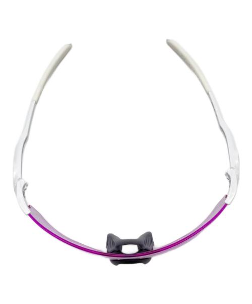 OAKLEY（オークリー）OAKLEY (オークリー) サングラス EVZero Path スポーツサングラス 軽量　アジアフィット パープル×ホワイト サイズ:実寸参照の古着・服飾アイテム