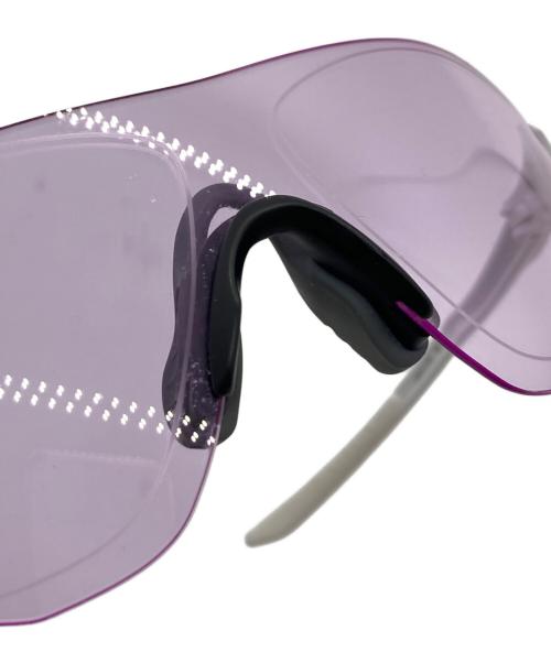 OAKLEY（オークリー）OAKLEY (オークリー) サングラス EVZero Path スポーツサングラス 軽量　アジアフィット パープル×ホワイト サイズ:実寸参照の古着・服飾アイテム