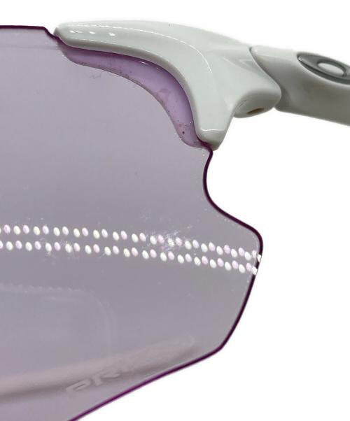 OAKLEY（オークリー）OAKLEY (オークリー) サングラス EVZero Path スポーツサングラス 軽量　アジアフィット パープル×ホワイト サイズ:実寸参照の古着・服飾アイテム