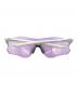 OAKLEY (オークリー) サングラス EVZero Path スポーツサングラス 軽量　アジアフィット パープル×ホワイト サイズ:実寸参照：8000円