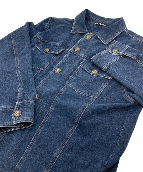 CIRCOLO 1901（チルコロ1901）Circolo 1901 (チルコロ1901) インディゴジャージ Gジャンタイプ インディゴ サイズ:Mの古着・服飾アイテム