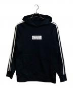 RESOUND CLOTHINGリサウンドクロージング）の古着「CK-LINE P/O Hoodie フーディ　フードパーカー」｜ブラック