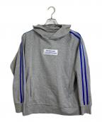 RESOUND CLOTHINGリサウンドクロージング）の古着「CK-LINE P/O Hoodie フーディ　フーデットパーカー」｜グレー