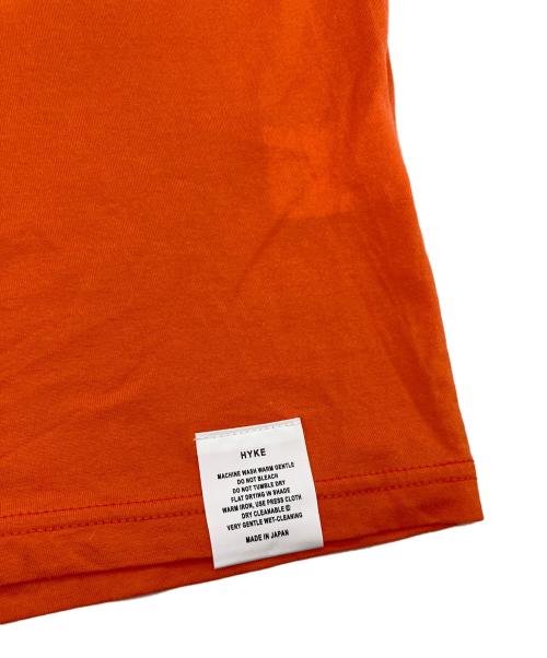 HYKE（ハイク）HYKE (ハイク) ノースリーブカットソー オレンジ サイズ:Sの古着・服飾アイテム