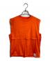 HYKE（ハイク）の古着「ノースリーブカットソー」｜オレンジ