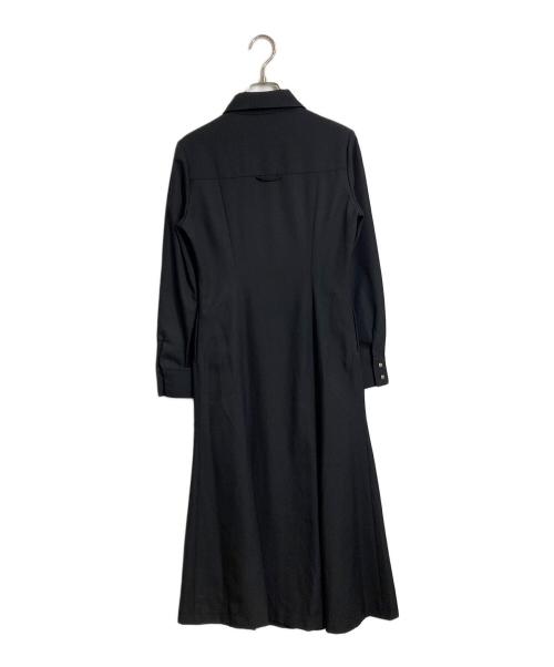 JENNE（ジェンヌ）JENNE (ジェンヌ) シャツワンピース ブラック サイズ:Mの古着・服飾アイテム