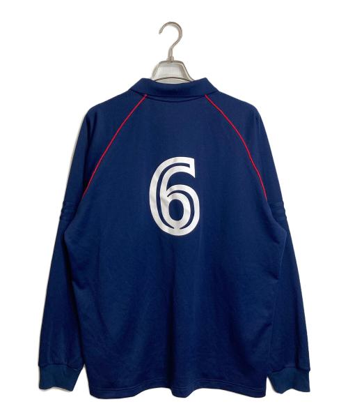 adidas（アディダス）adidas (アディダス) ORCHARD STREET (オーチャードストリート) New England Revolution (ニューイングランドレボリューション) ゲームシャツ トラックシャツ ネイビー サイズ:3XLの古着・服飾アイテム