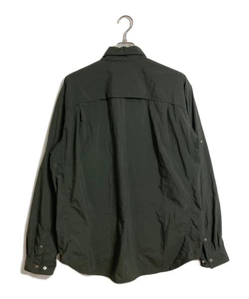 THE NORTH FACE（ザ ノース フェイス）THE NORTH FACE (ザ ノース フェイス) ロングスリーブキャノピーワークシャツ オリーブ サイズ:XXLの古着・服飾アイテム