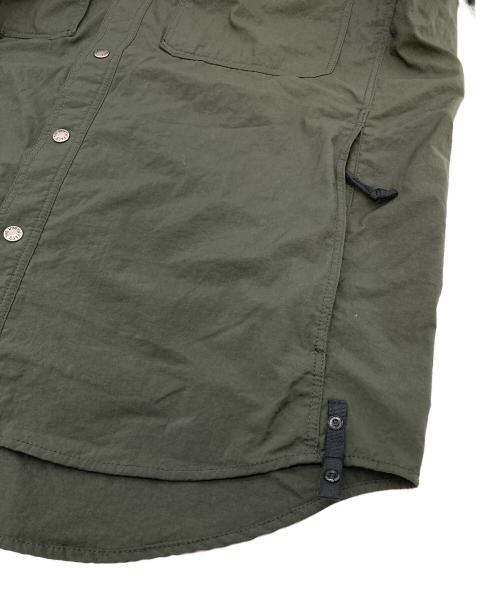 THE NORTH FACE（ザ ノース フェイス）THE NORTH FACE (ザ ノース フェイス) ロングスリーブキャノピーワークシャツ オリーブ サイズ:XXLの古着・服飾アイテム