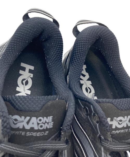 HOKAONEONE（ホカオネオネ）HOKAONEONE (ホカオネオネ) マファテスピード 2 MAFATE SPEED 2 グレー×ブラック サイズ:UK9の古着・服飾アイテム