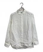 James Mortimerジェームス・モルティマー）の古着「リネンシャツ」｜ホワイト