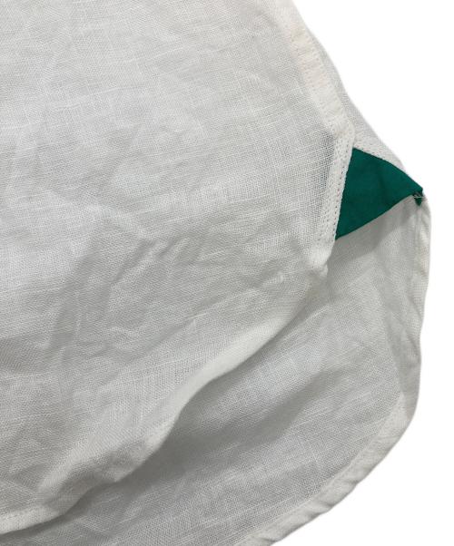 James Mortimer（ジェームス・モルティマー）James Mortimer (ジェームス・モルティマー) リネンシャツ ホワイト サイズ:38の古着・服飾アイテム