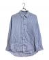ALLEGE（アレッジ）の古着「ストライプシャツ Standard Stripe Shirt」｜ブルー×ホワイト SAX