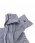 中古・古着 ALLEGE (アレッジ) ストライプシャツ Standard Stripe Shirt ブルー×ホワイト SAX サイズ:M：6000円