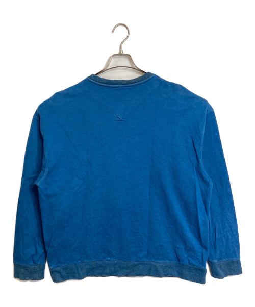 KENZO（ケンゾー）KENZO (ケンゾー) Wetsuit Oversize Sweatshirt ブルー　イエロー Duck Blue サイズ:XLの古着・服飾アイテム