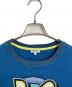 KENZO (ケンゾー) Wetsuit Oversize Sweatshirt ブルー　イエロー Duck Blue サイズ:XL：4500円