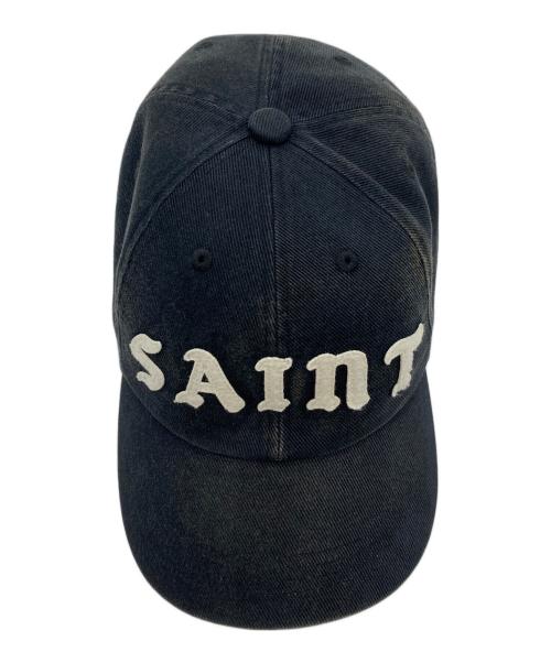 SAINT MICHAEL（セントマイケル）SAINT MICHAEL (セントマイケル) 6PANEL CAP 25SS ヴィンテージ加工 サイズ:OSの古着・服飾アイテム