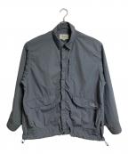 SEDAN ALL-PURPOSEセダンオールパーパス）の古着「Big Light Jacket  ビッグライトジャケット　ナイロンジャケット　アウター　ライトアウター」｜グレー