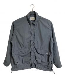 SEDAN ALL-PURPOSE（セダンオールパーパス）の古着「Big Light Jacket  ビッグライトジャケット　ナイロンジャケット　アウター　ライトアウター」｜グレー