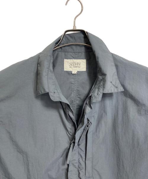 SEDAN ALL-PURPOSE（セダンオールパーパス）SEDAN ALL-PURPOSE (セダンオールパーパス) Big Light Jacket  ビッグライトジャケット　ナイロンジャケット　アウター　ライトアウター グレー サイズ:Lの古着・服飾アイテム
