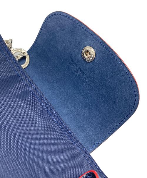 LONGCHAMP（ロンシャン）LONGCHAMP (ロンシャン) 舟形トートバッグ　トートバッグ　通勤バッグ　カジュアルバッグ ネイビー サイズ:実寸参照の古着・服飾アイテム