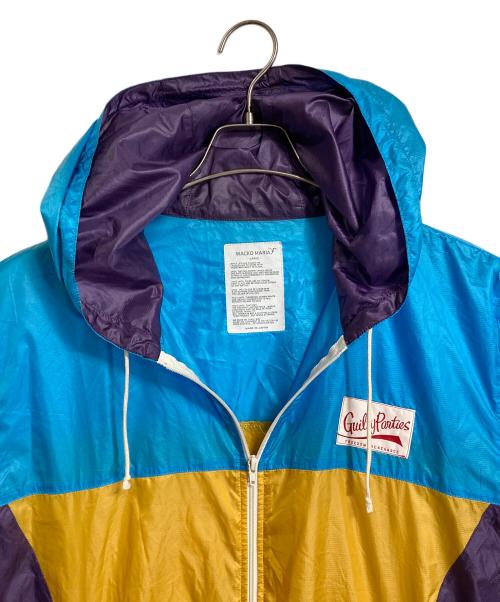 WACKO MARIA（ワコマリア）WACKO MARIA (ワコマリア) ナイロンパーカー　ナイロンジャケット　アウター　ライトアウター　日本製　旧タグ ブルー×イエロー サイズ:Lの古着・服飾アイテム