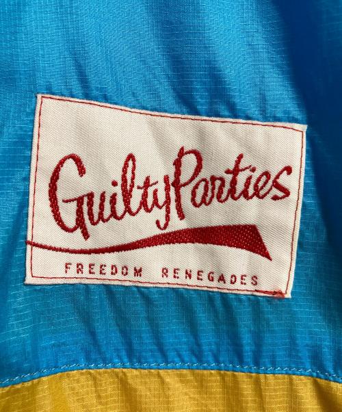 WACKO MARIA（ワコマリア）WACKO MARIA (ワコマリア) ナイロンパーカー　ナイロンジャケット　アウター　ライトアウター　日本製　旧タグ ブルー×イエロー サイズ:Lの古着・服飾アイテム