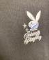 中古・古着 PLAY BOY (プレイボーイ) SUBCIETY (サブサエティ) スウェット　プリントスウェット ブラック サイズ:L：4500円