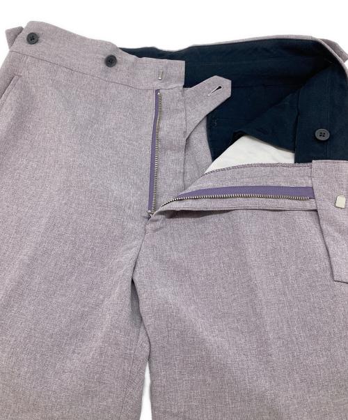 Needles（ニードルズ）Needles (ニードルズ) Side Tab Trouser サイドタトラウザー　スラックス　日本製 パープル サイズ:Sの古着・服飾アイテム