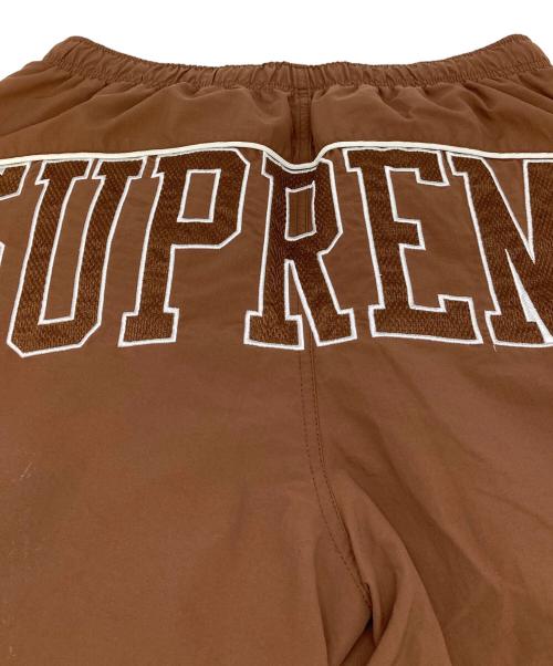 SUPREME（シュプリーム）Supreme (シュプリーム) 22SS アーチロゴ ウォーターショーツ Arc Water Short  ショートパンツ　ハーフパンツ　ナイロンパンツ ブラウン サイズ:Mの古着・服飾アイテム