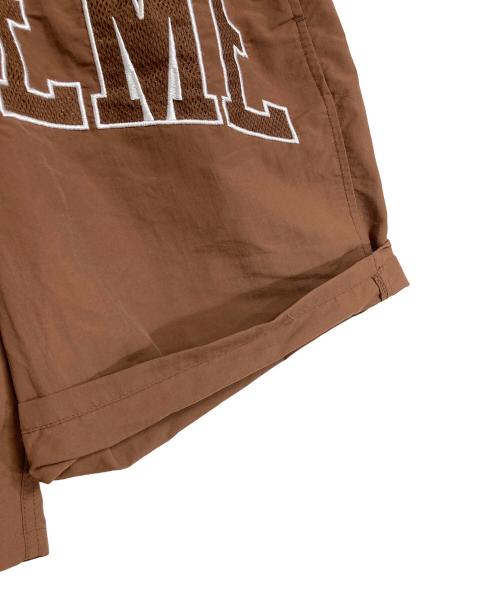 SUPREME（シュプリーム）Supreme (シュプリーム) 22SS アーチロゴ ウォーターショーツ Arc Water Short  ショートパンツ　ハーフパンツ　ナイロンパンツ ブラウン サイズ:Mの古着・服飾アイテム