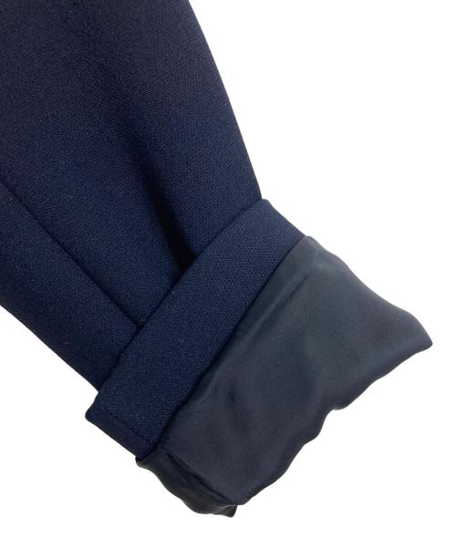 EPOCA（エポカ）EPOCA (エポカ) ノーカラージャケット　アウター　ライトアウター　セレモニー　オフィスカジュアル　日本製 ネイビー サイズ:38の古着・服飾アイテム