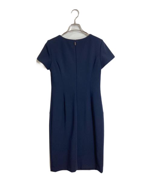 EPOCA（エポカ）EPOCA (エポカ) ワンピース　半袖ワンピース　セレモニー　日本製 ネイビー サイズ:40の古着・服飾アイテム