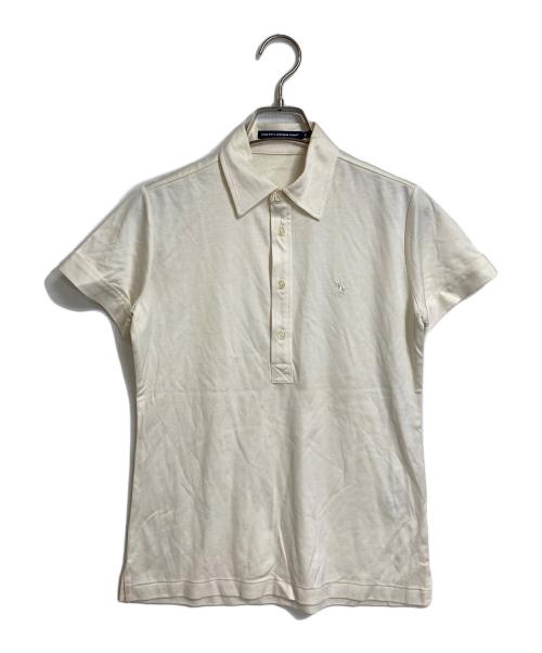 RALPH LAUREN（ラルフローレン）RALPH LAUREN (ラルフローレン) ロゴ刺繍シャツ　半袖シャツ　ポロシャツ　ポニー刺繍 ホワイト サイズ:Sの古着・服飾アイテム