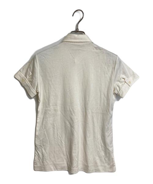 RALPH LAUREN（ラルフローレン）RALPH LAUREN (ラルフローレン) ロゴ刺繍シャツ　半袖シャツ　ポロシャツ　ポニー刺繍 ホワイト サイズ:Sの古着・服飾アイテム