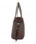 LOUIS VUITTON (ルイ ヴィトン) トートバッグ　ネヴァーフルPM　ダミエ  N51109　フランス製 ブラウン サイズ:実寸参照：72000円