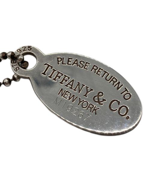 TIFFANY & Co.（ティファニー）Tiffany & Co. (ティファニー) リターントゥ オーバルタグ ネックレス　プレートネックレス　SILVER925 シルバー サイズ:実寸参照の古着・服飾アイテム