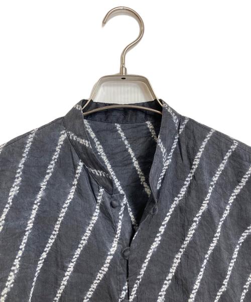 JURGEN LEHL（ヨーガンレール）JURGEN LEHL (ヨーガンレール) リネンシルクジレ　ロングジレ　ノースリーブワンピース　麻 グレー サイズ:Mの古着・服飾アイテム