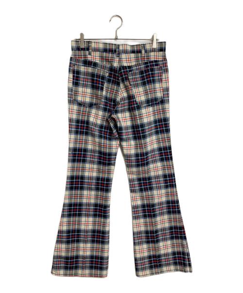 LEVI'S（リーバイス）LEVI'S (リーバイス) 【古着】スタプレチェックパンツ　BIG E   フレアパンツ マルチカラー サイズ:実寸参照の古着・服飾アイテム