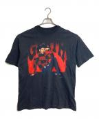 Hanesヘインズ）の古着「【古着】Garth Brooks ツアー Tシャツ バンドTシャツ　BLUE ROSE 1993コピーライター有　USA製　90年代」｜ブラック×レッド