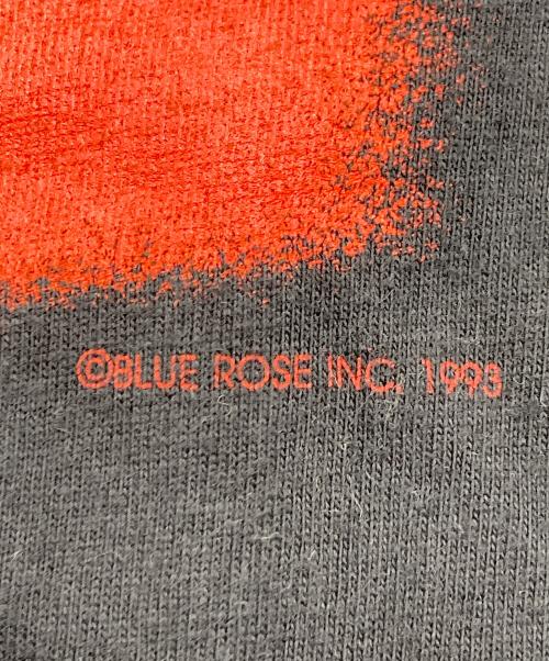 Hanes（ヘインズ）Hanes (ヘインズ) 【古着】Garth Brooks ツアー Tシャツ バンドTシャツ　BLUE ROSE 1993コピーライター有　USA製　90年代 ブラック×レッド サイズ:XLの古着・服飾アイテム