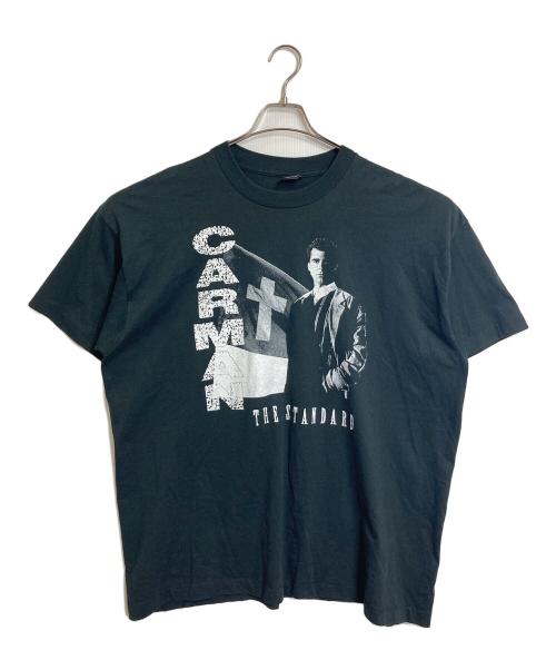 FRUIT OF THE LOOM（フルーツオブザルーム）FRUIT OF THE LOOM 【古着】90’S バンドTシャツ　USA製 90年代 シングルステッチ CARMAN The Standard America Again 50/50 Tour T-Shirt ブラック サイズ:XXLの古着・服飾アイテム