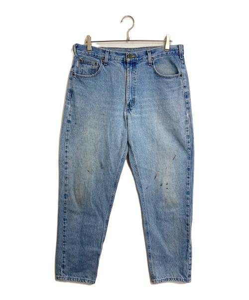 CarHartt（カーハート）CarHartt (カーハート) 【古着】バックロゴパッチデニムパンツ ブルーデニム スカイブルー サイズ:36×32の古着・服飾アイテム