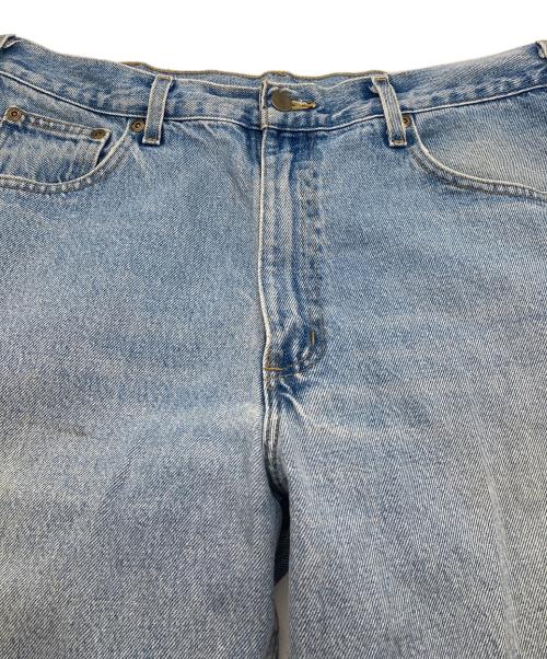 CarHartt（カーハート）CarHartt (カーハート) 【古着】バックロゴパッチデニムパンツ ブルーデニム スカイブルー サイズ:36×32の古着・服飾アイテム