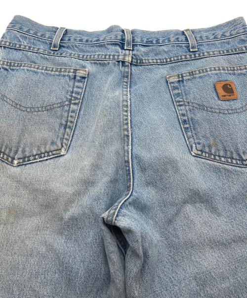 CarHartt（カーハート）CarHartt (カーハート) 【古着】バックロゴパッチデニムパンツ ブルーデニム スカイブルー サイズ:36×32の古着・服飾アイテム