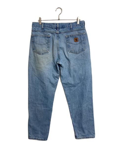 CarHartt（カーハート）CarHartt (カーハート) 【古着】バックロゴパッチデニムパンツ ブルーデニム スカイブルー サイズ:36×32の古着・服飾アイテム