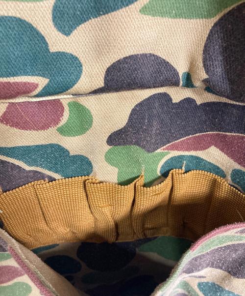 SAFTBAK（サフトバック）SAFTBAK (サフトバック) 【古着】70’Sカバーオール　70年代　アウター　ライトアウター　カモフラ　迷彩 ブラウン サイズ:実寸参照の古着・服飾アイテム